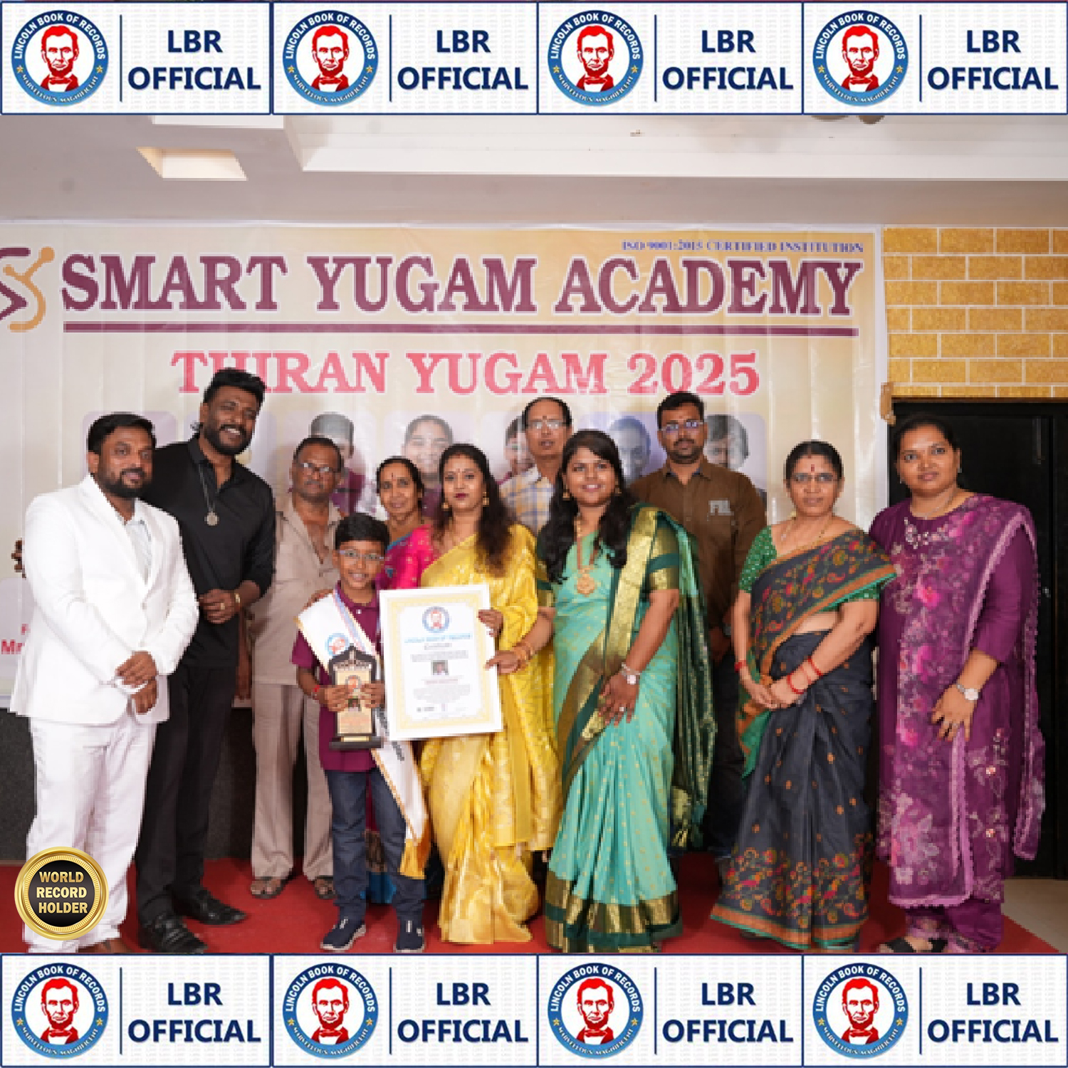 World youngest kid to have an amazing memory prodigy to create a world record by reciting 195 country names along with the capital, national symbol and official language by identifying 195 Country Flags in least time.